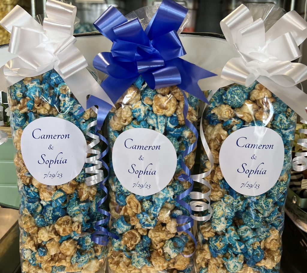 Wedding Popcorn Favors